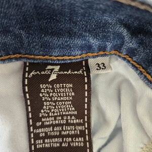 7 For All Mankind Straight Leg Jeans